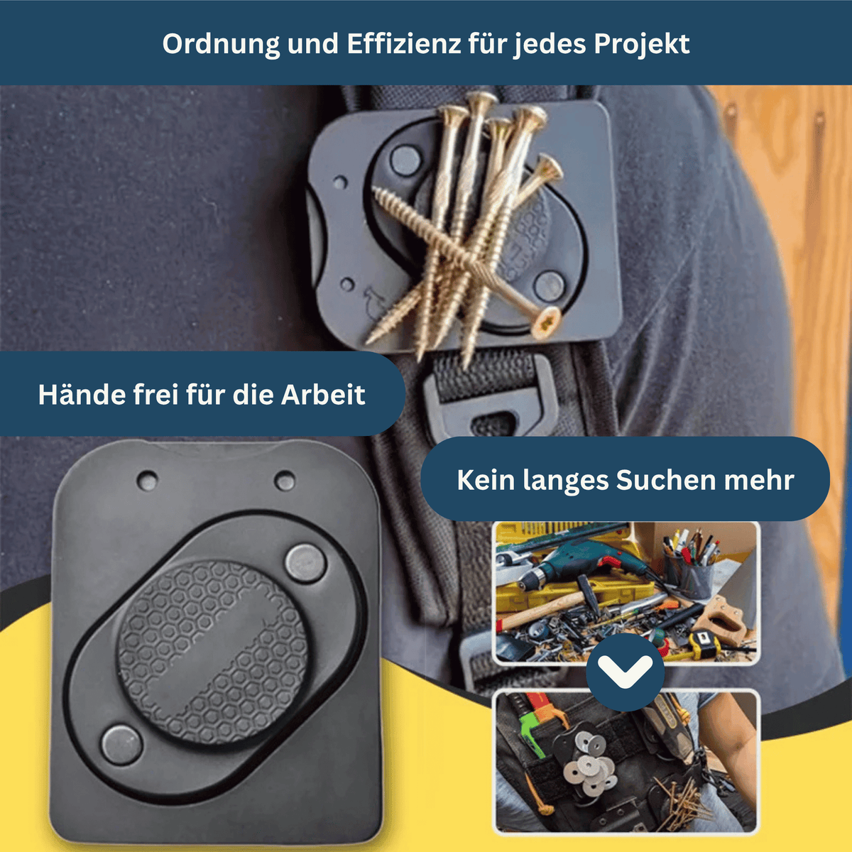 Držák nářadí s magnetickým nástěnným uchycením - Esilora