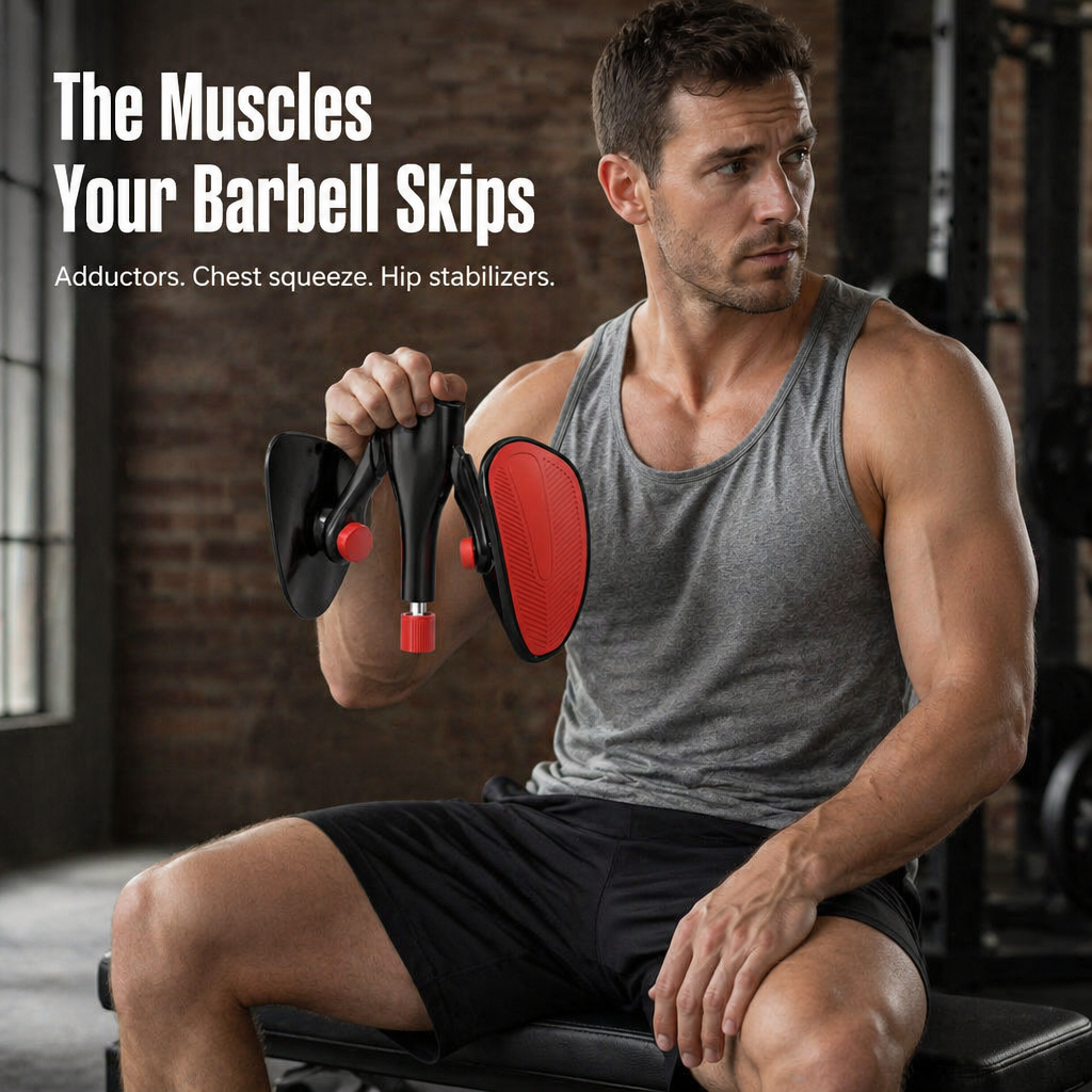StrongFlex — Train Adductors, Chest & Core Anywhere You Can Sit Down - Esilora