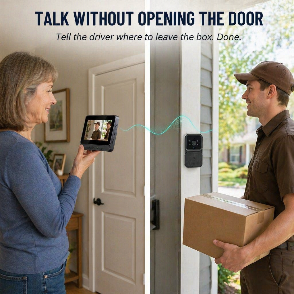 PulseView — See Who's at Your Door Without Wi-Fi, Apps, or Subscriptions - Esilora