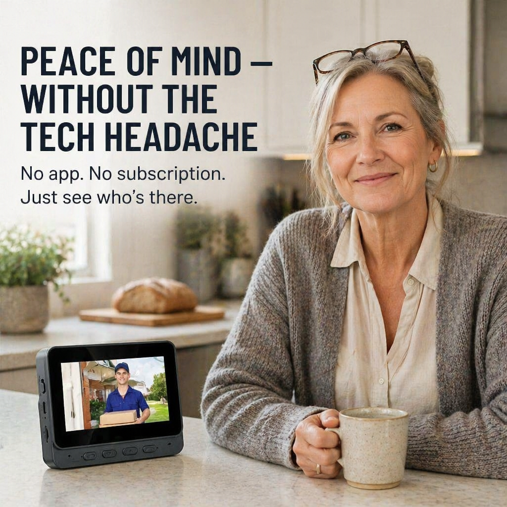 PulseView — See Who's at Your Door Without Wi-Fi, Apps, or Subscriptions - Esilora