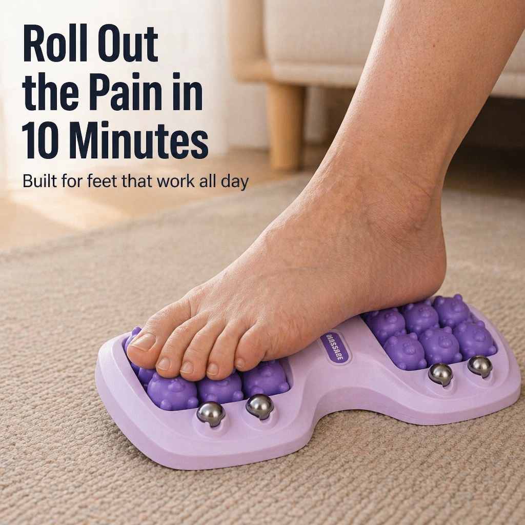 SolaraSoothe — Roll Out Foot Pain, Tight Arches & Heel Aches in 10 Minutes - Esilora