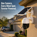 SolarSentry Wireless Outdoor Camera — Watch Every Blind Spot 24/7, No Wires, No Subscriptions - Esilora