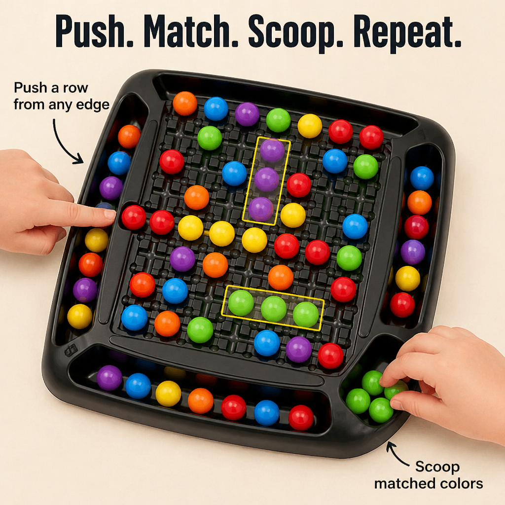 PrismPop — Pull Kids Off Screens with the Bead Game They Beg to Replay - Esilora