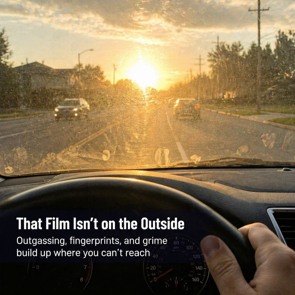 PrismaShine — Wipe Hazy Windshields Streak-Free From the Driver's Seat - Esilora