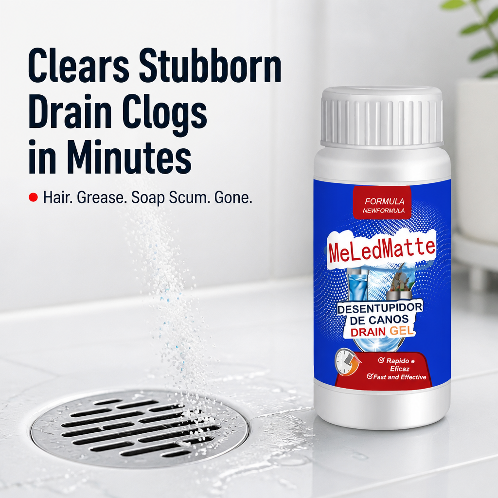 PipeSoothe — Clear Hair, Grease & Gunk Clogs Without Calling a Plumber - Esilora