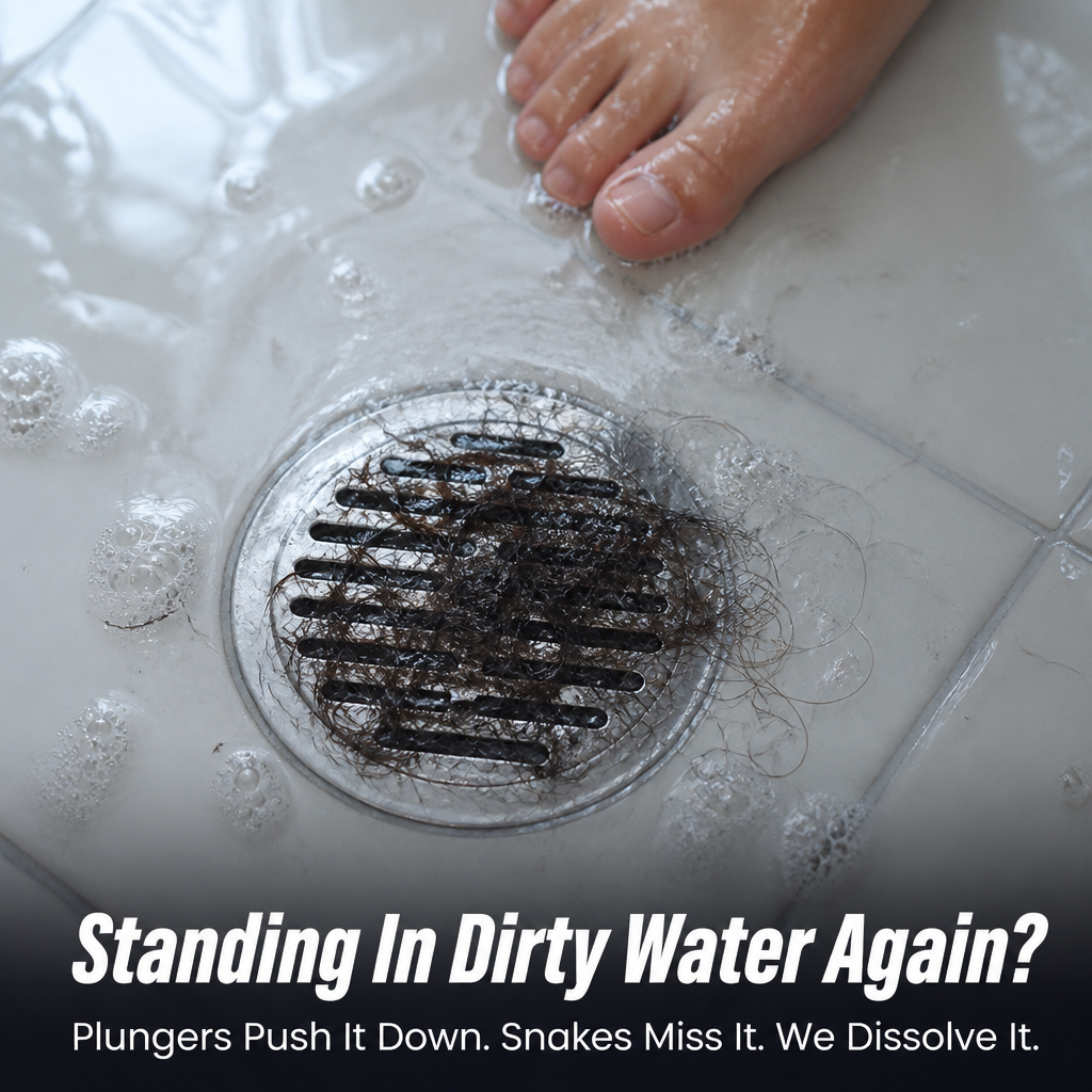 PipeSoothe — Clear Hair, Grease & Gunk Clogs Without Calling a Plumber - Esilora