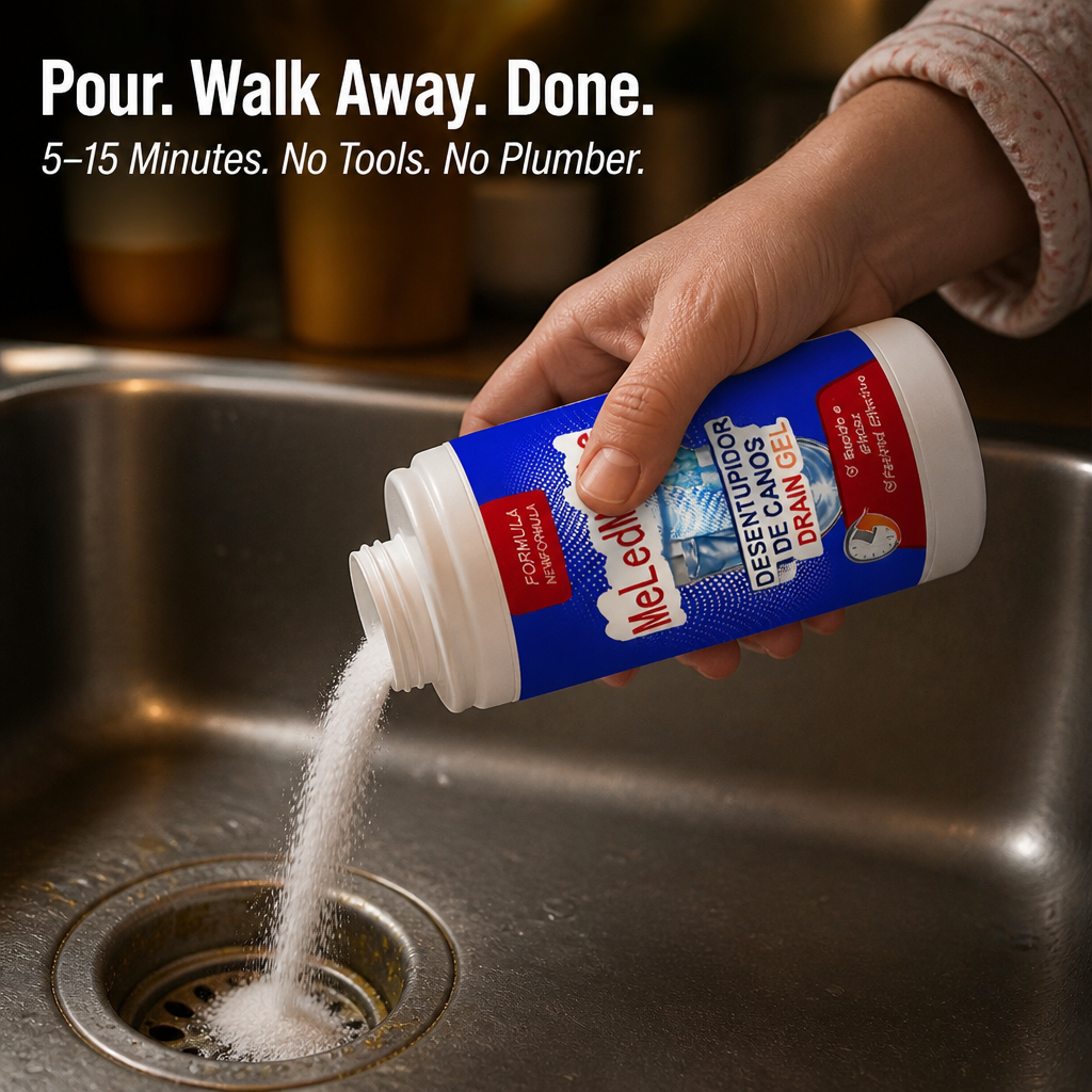 PipeSoothe — Clear Hair, Grease & Gunk Clogs Without Calling a Plumber - Esilora