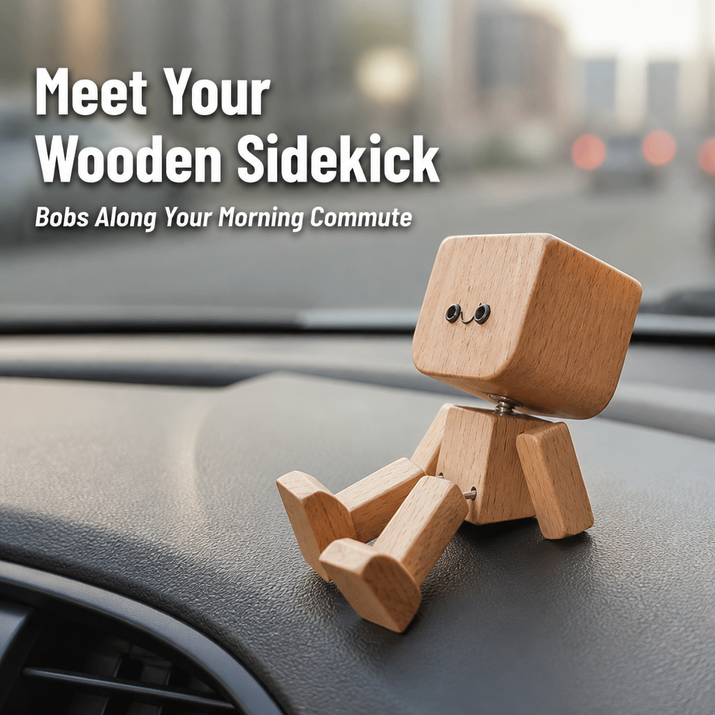 SwayBuddie — Bring Your Dashboard To Life With 12 Swappable Magnetic Faces - Esilora