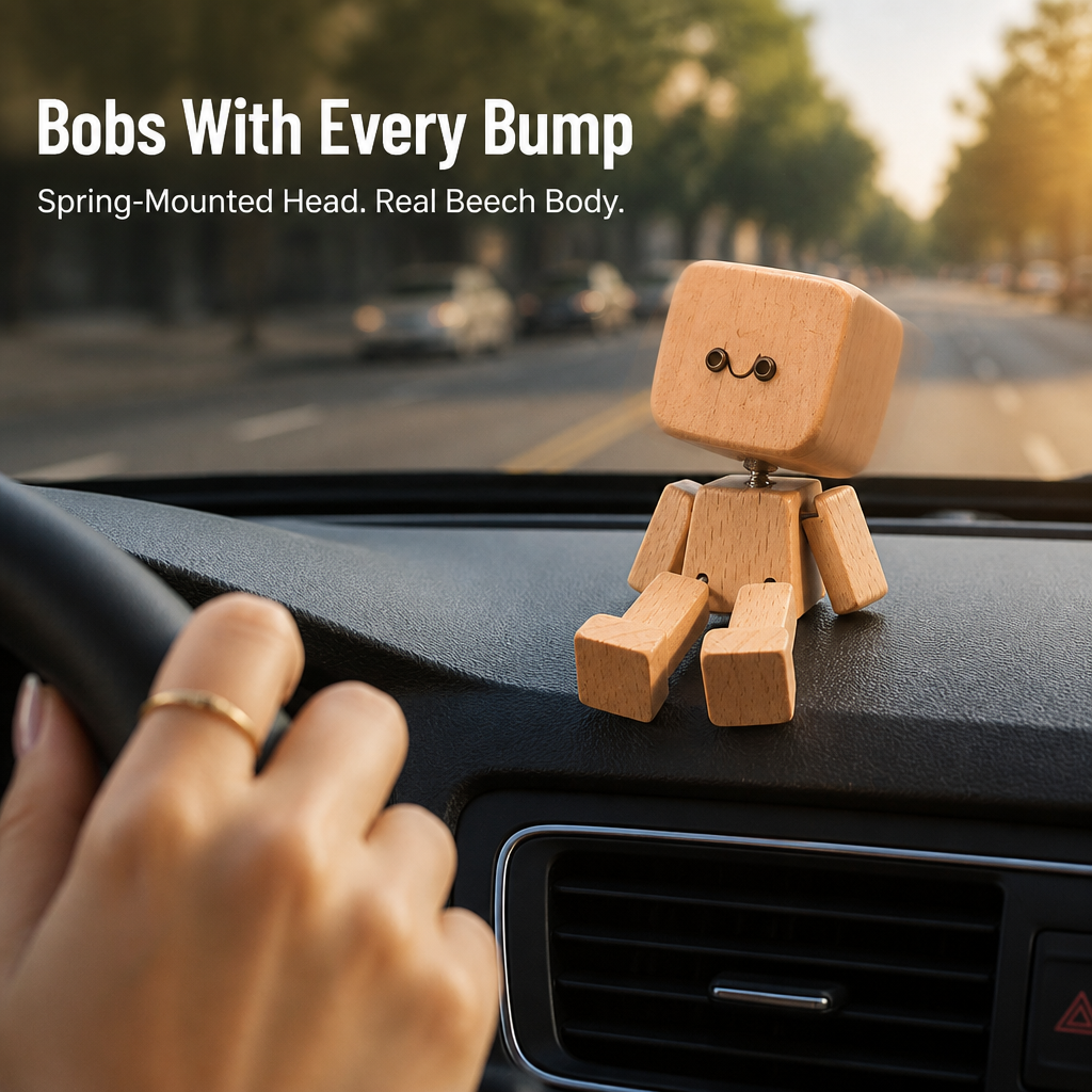 SwayBuddie — Bring Your Dashboard To Life With 12 Swappable Magnetic Faces - Esilora