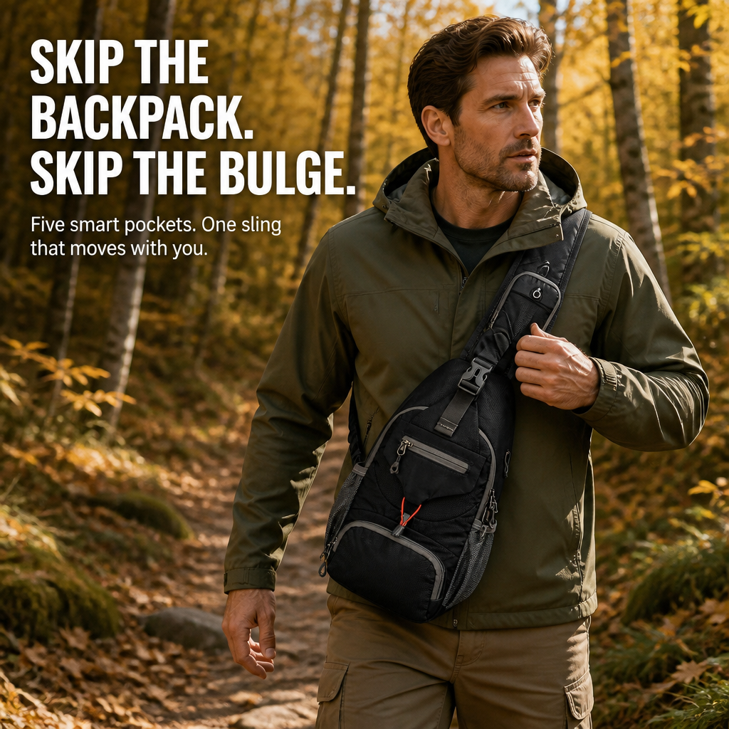 SmartPack — バックパックのかさばりなしで、スマートフォン・財布・水筒を持ち運ぶ - Esilora