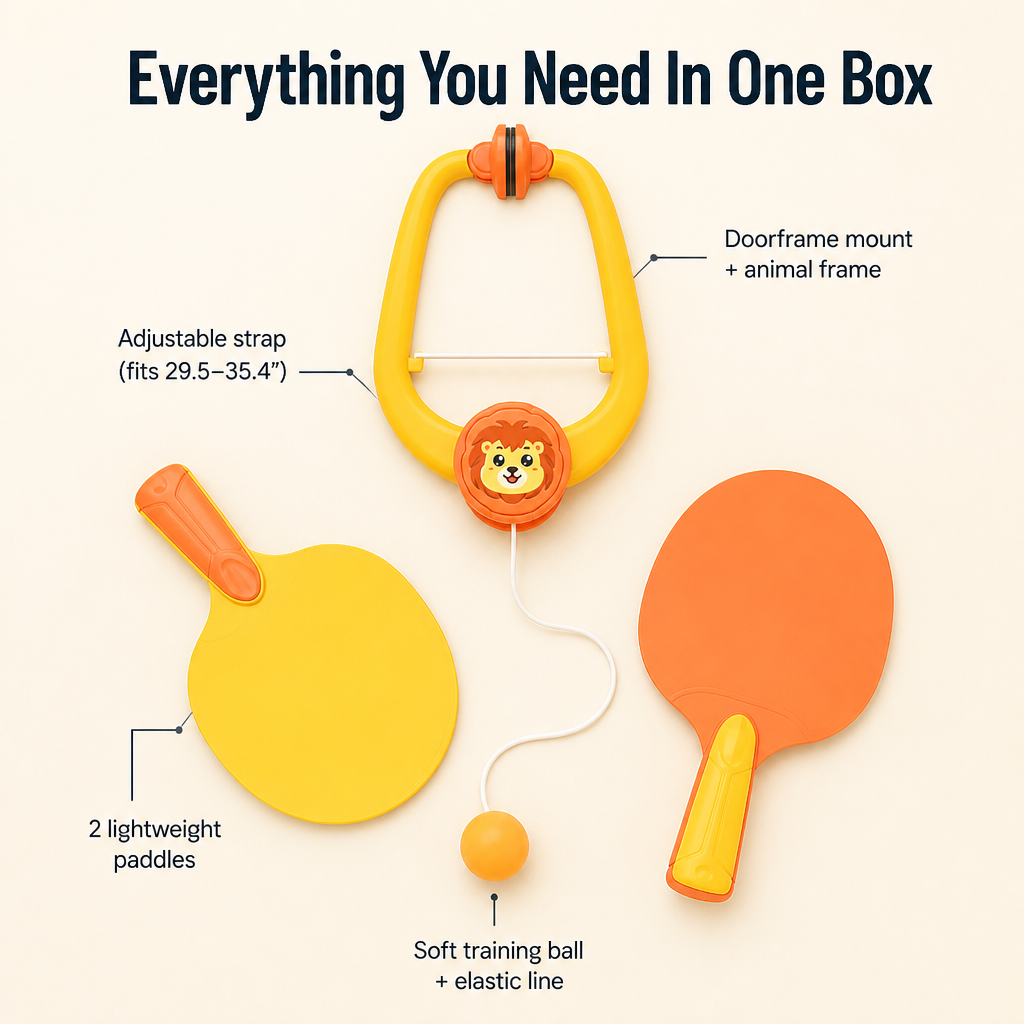 PlayBurst — Fixez un jeu de pong à n’importe quel encadrement de porte en 60 secondes - Esilora