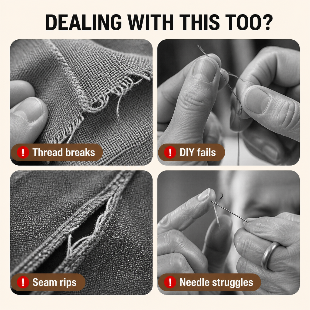 StitchMastery — Fix Buttons, Hems, and Split Seams in Under Two Minutes - Esilora