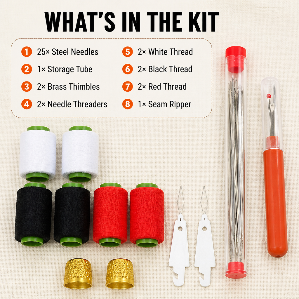 StitchMastery — Fix Buttons, Hems, and Split Seams in Under Two Minutes - Esilora
