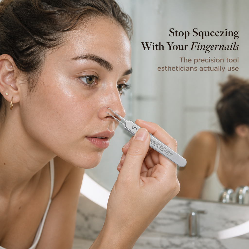 PrecisionFlex — Extract Blackheads, Pimples & Keratin Plugs Without Scarring Your Face - Esilora