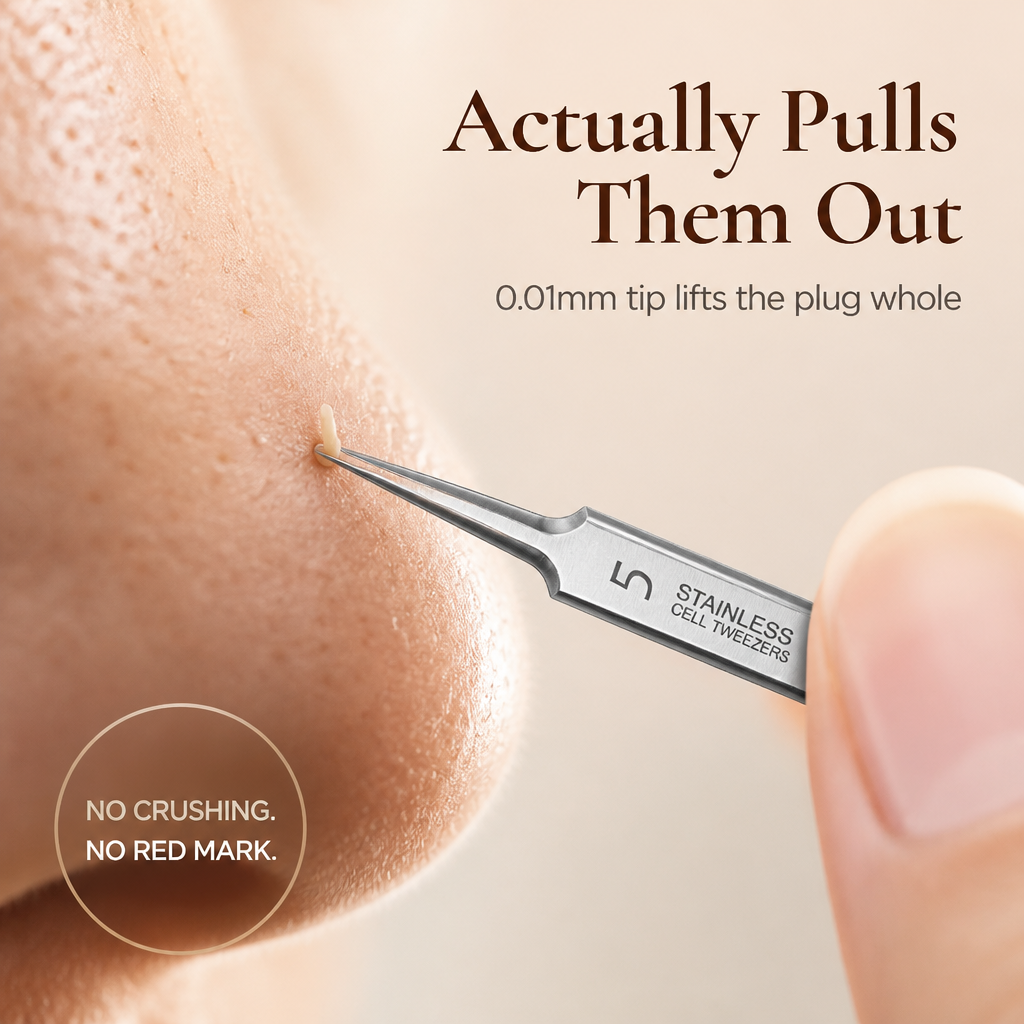 PrecisionFlex — Extract Blackheads, Pimples & Keratin Plugs Without Scarring Your Face - Esilora