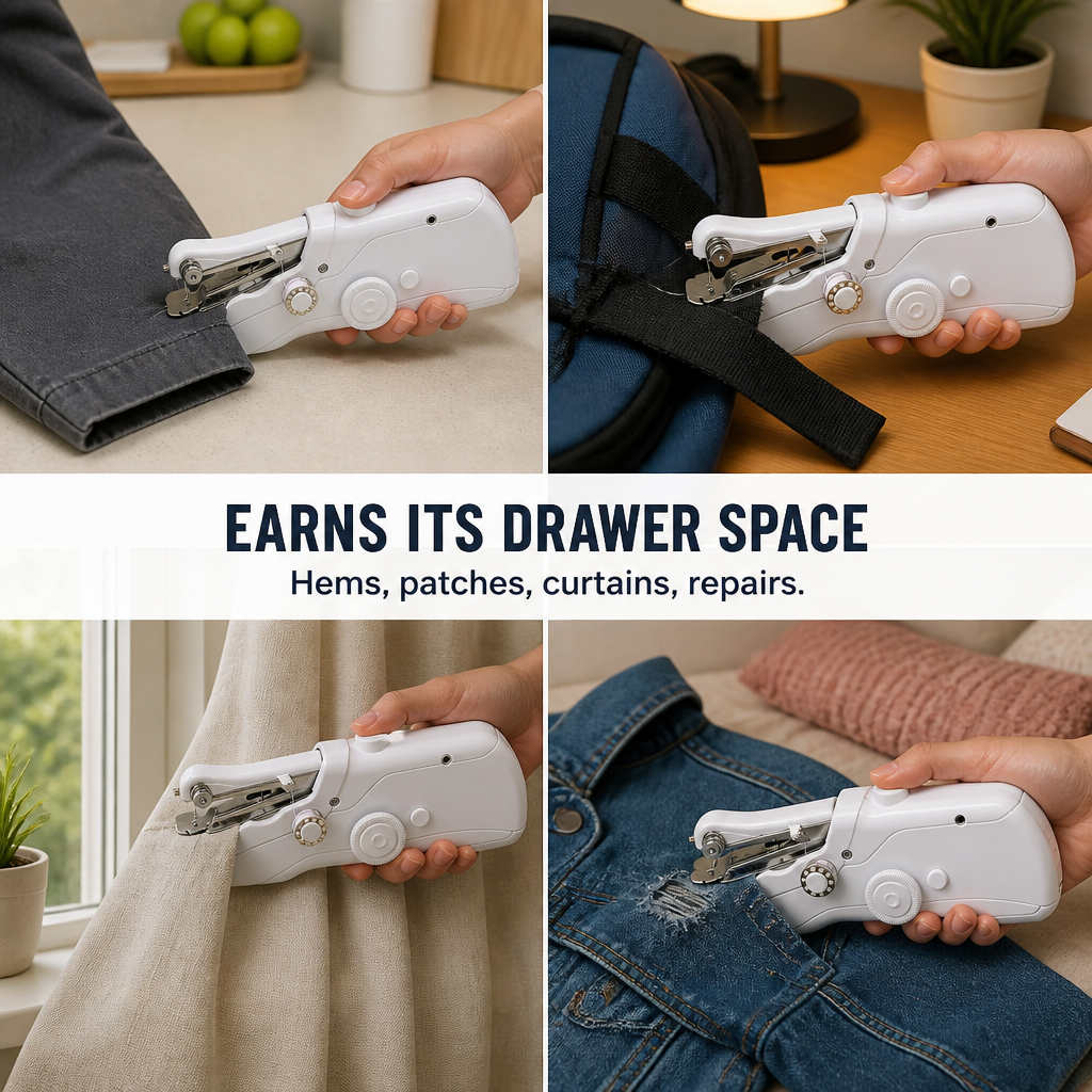 StitchLite — Mend Hems, Patches & Tears In Under A Minute - Esilora