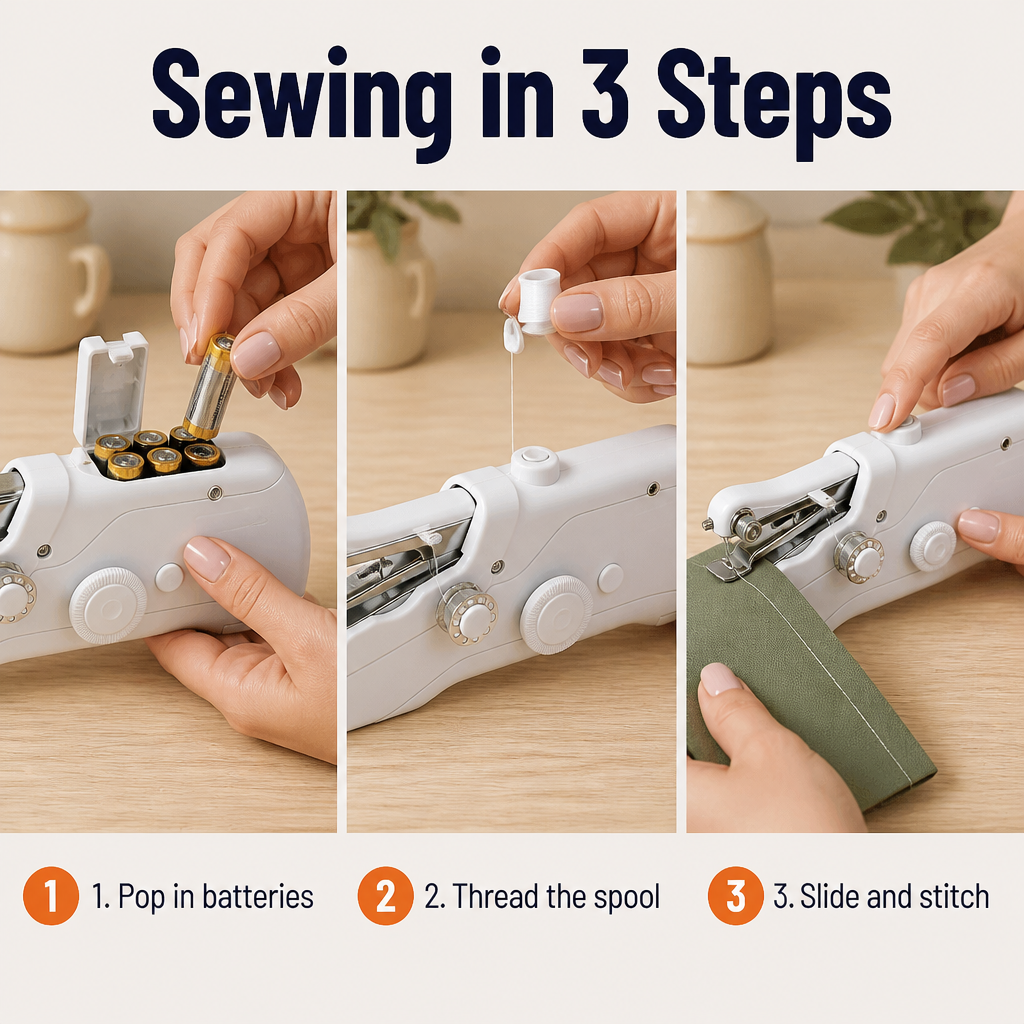 StitchLite — Mend Hems, Patches & Tears In Under A Minute - Esilora