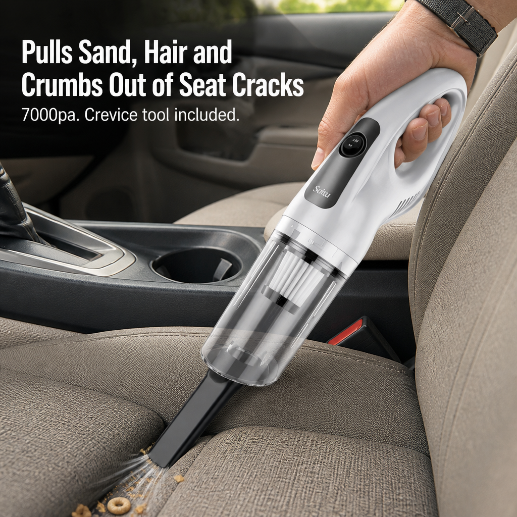 SparkBlitz — Pull Crumbs, Pet Hair and Dust From Every Corner Cordlessly - Esilora