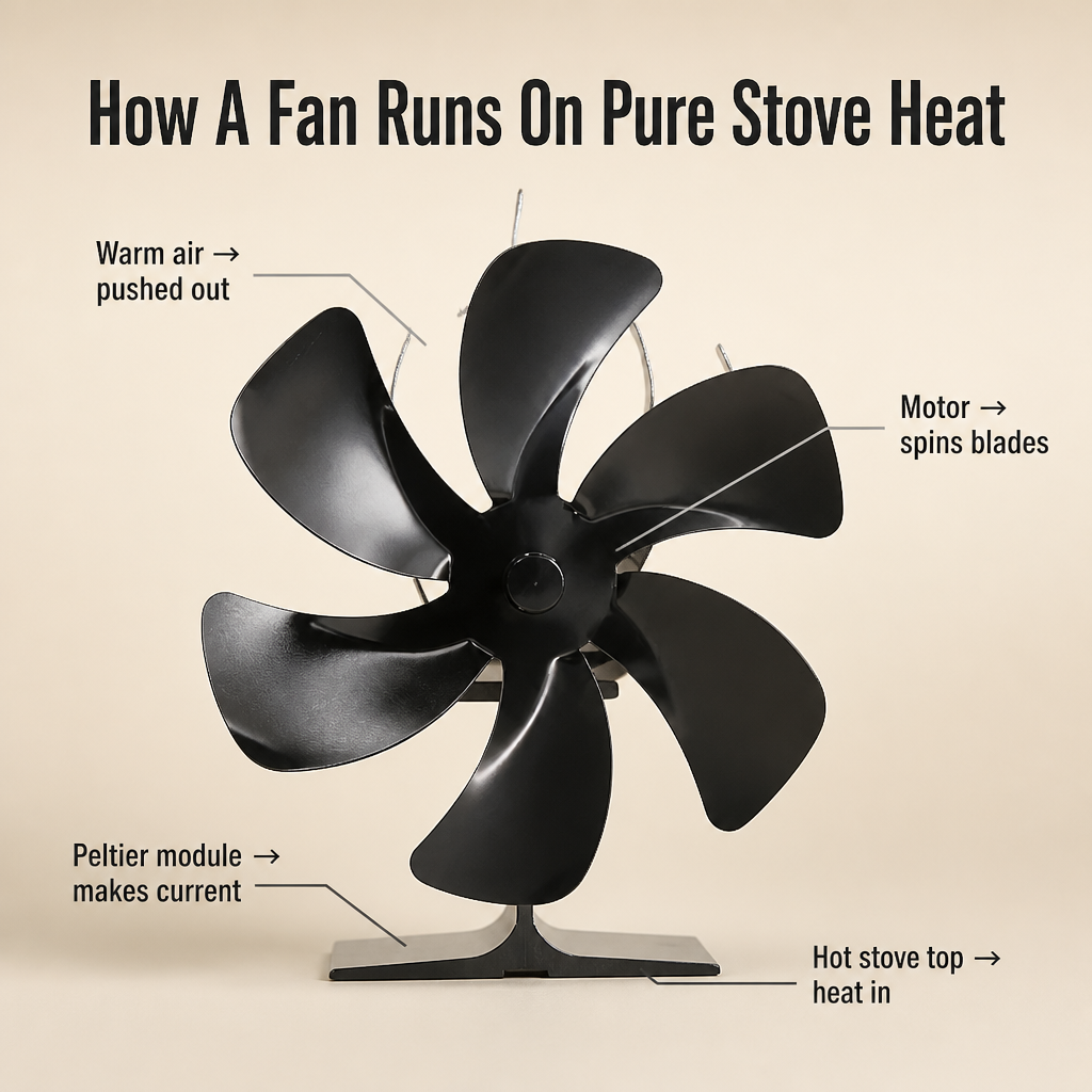 PulsaHeat — Push Wood Stove Heat To Every Cold Corner Of Your Room - Esilora