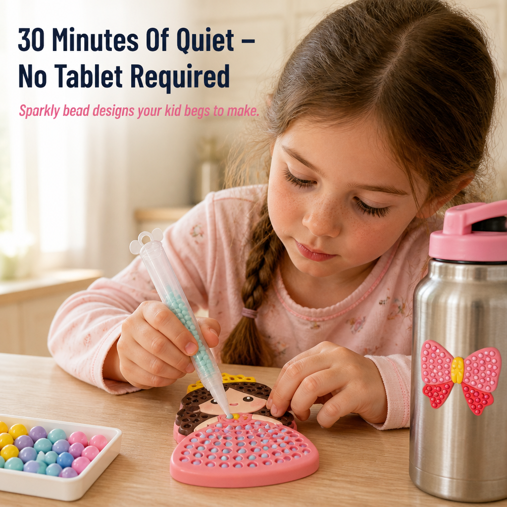 PrismPearl — Trade Screen Time For Sparkly Bead Stickers Kids Beg To Make - Esilora