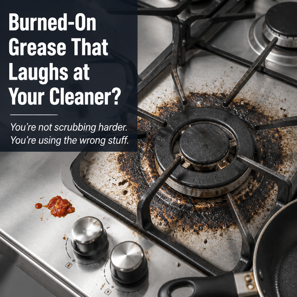 PureSheen — Lift Burned-On Grease and Tub Stains in Two Minutes Flat - Esilora