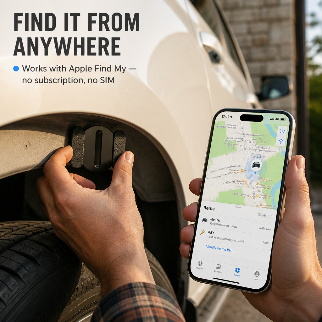 StealthStick — ukryjte ho pod auto a najděte ho odkudkoli – Esilora