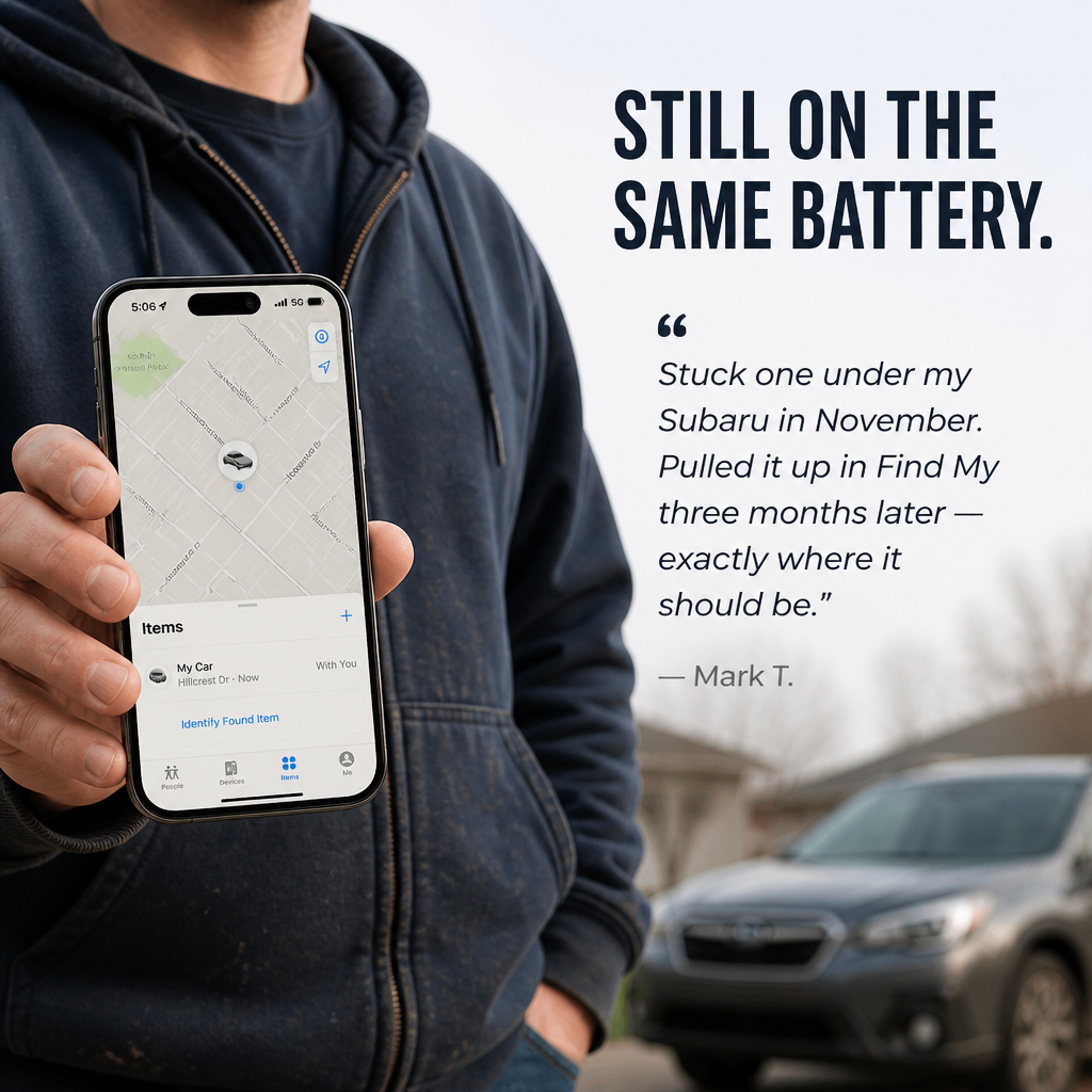 StealthStick — ukryjte ho pod auto a najděte ho odkudkoli – Esilora