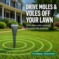 PestGuard — Expulse toupeiras, ratazanas-dos-prados e marmotas com impulsos solares silenciosos de 100ft - Esilora