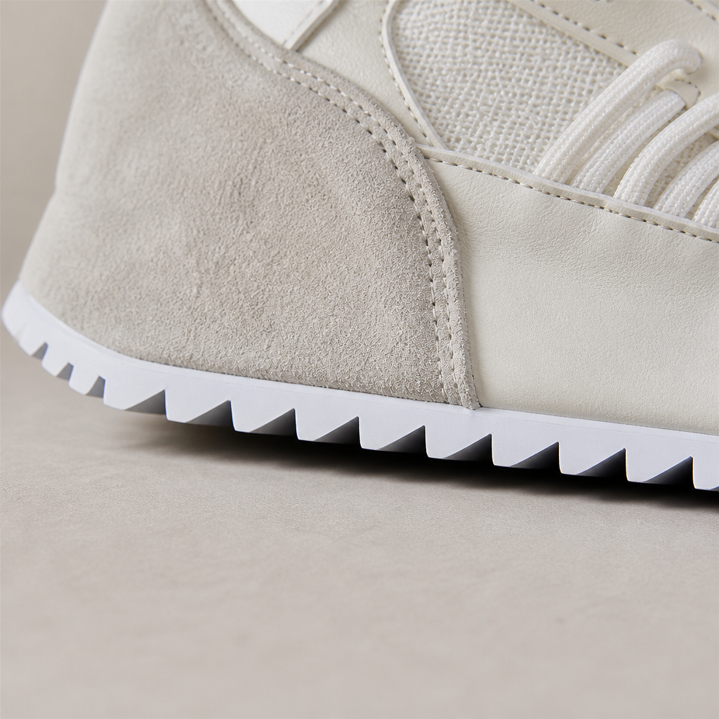 StridePro – Retro Heritage Runner Sneakers with Suede & Mesh Mix - Esilora