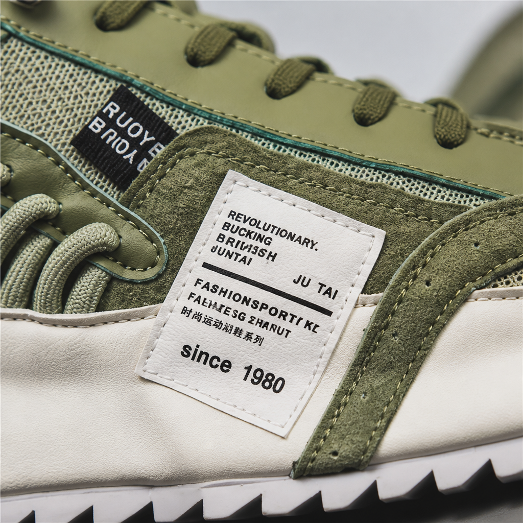 StridePro – Retro Heritage Runner Sneakers with Suede & Mesh Mix - Esilora