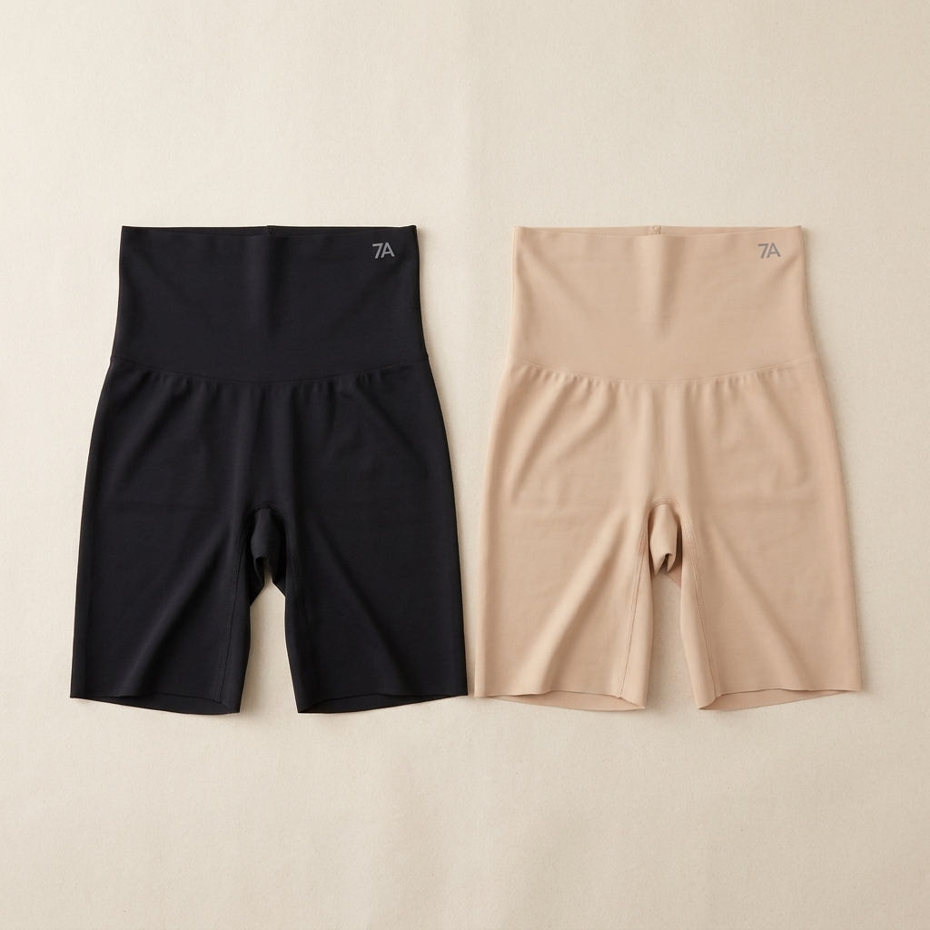 StreamlineWear – sømløse shorts med høyt liv, magekontroll og formende rumpeeffekt – Esilora