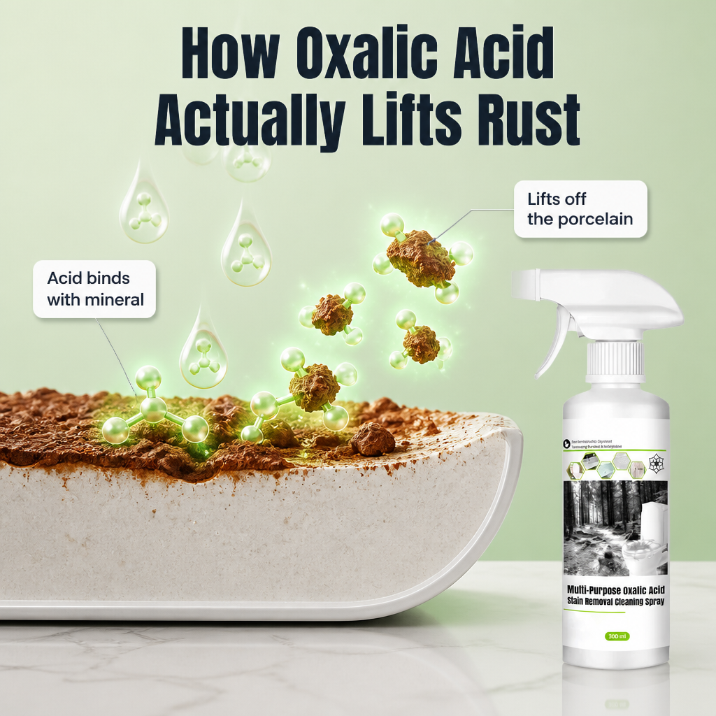 PurifyMist — Dissolve Orange Rust Rings And Limescale Bleach Couldn't Touch - Esilora