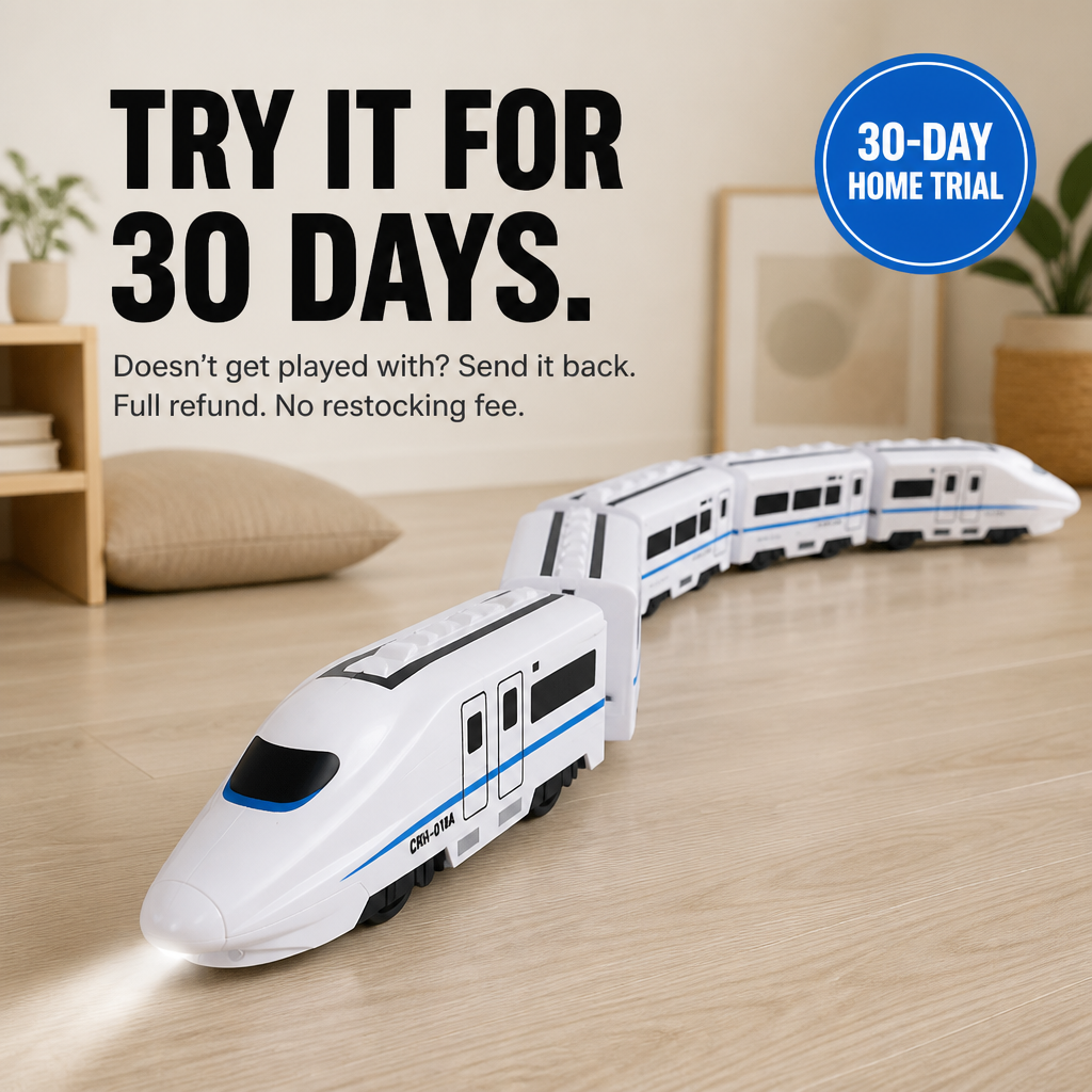 TrackMaster — تخطَّ المسارات وأرسل قطارًا فائق السرعة قابلًا للانحناء إلى أي مكان - Esilora