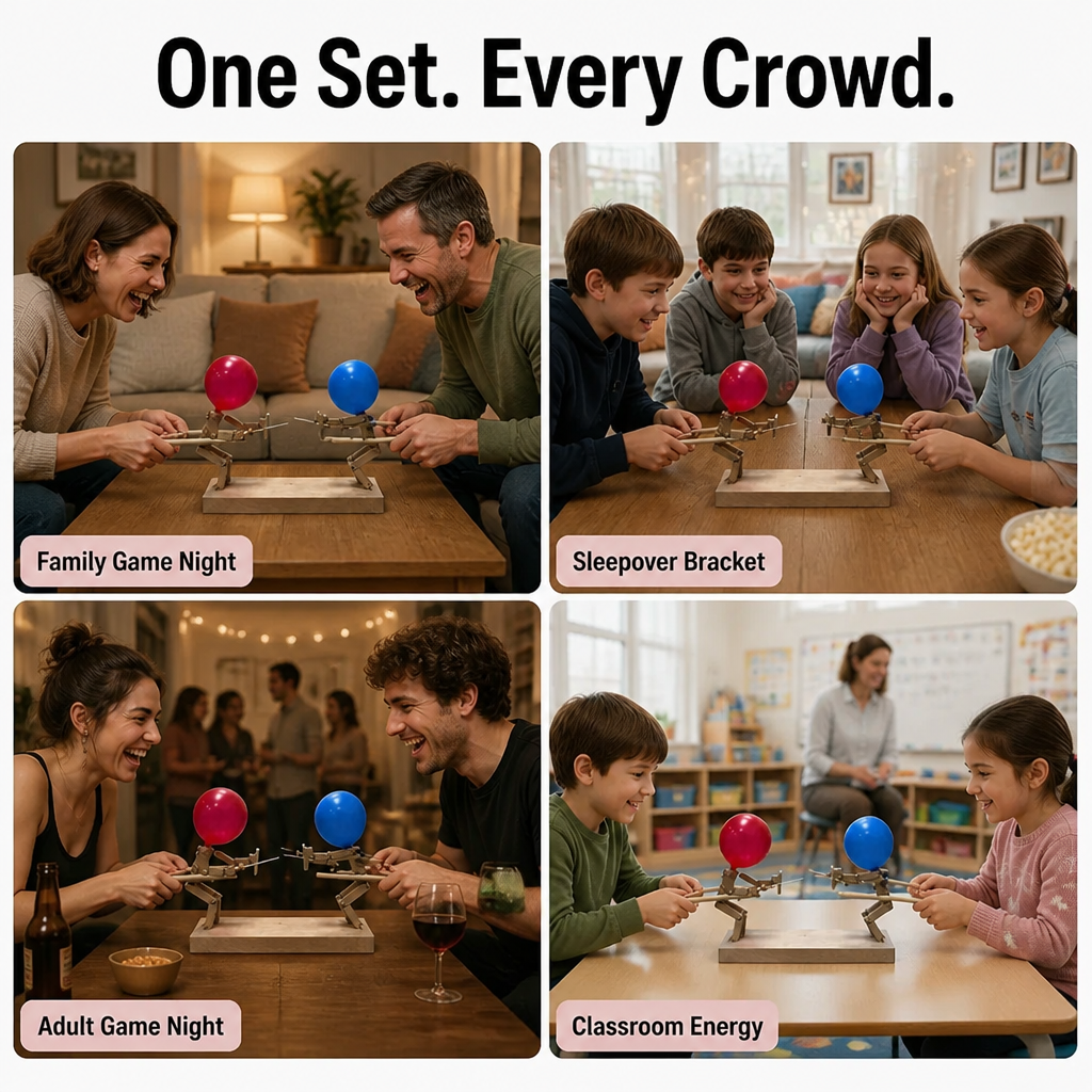 PulseClash — Spark Screen-Free Wooden Duels That Crack Kids Up in Minutes - Esilora