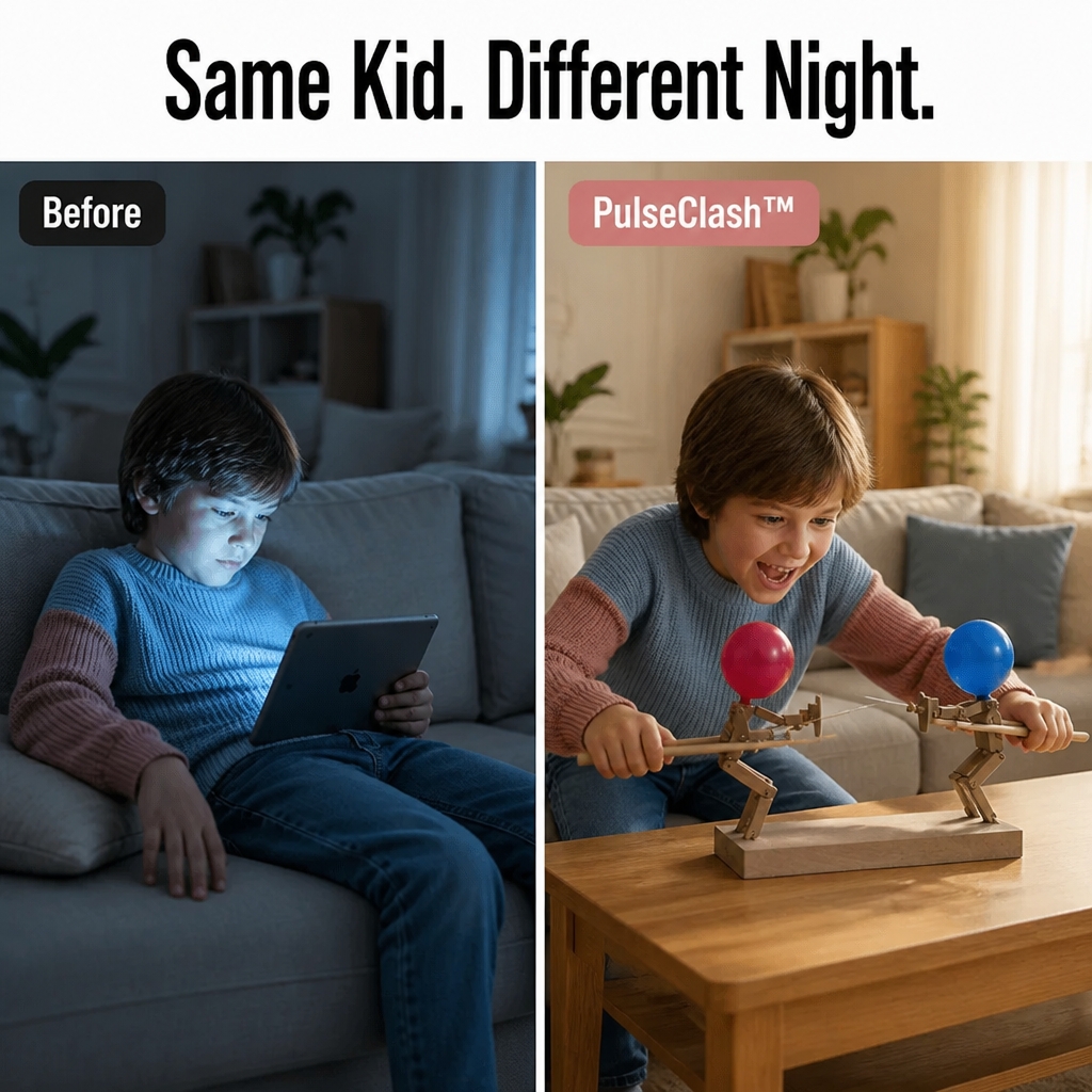 PulseClash — Spark Screen-Free Wooden Duels That Crack Kids Up in Minutes - Esilora