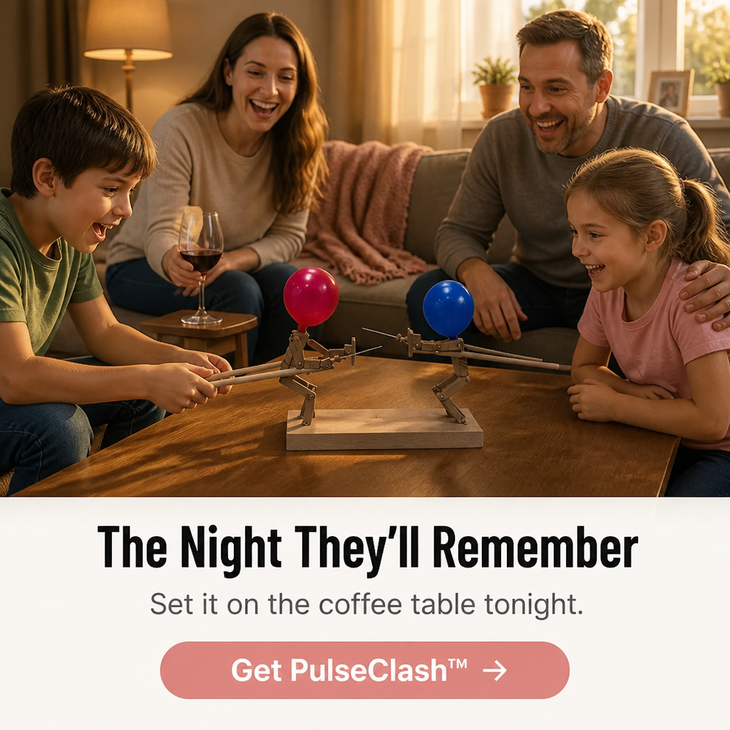 PulseClash — Spark Screen-Free Wooden Duels That Crack Kids Up in Minutes - Esilora