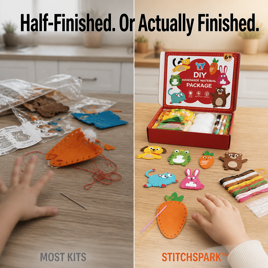 StitchSpark – Sy filtfigurer som stärker fokus, självförtroende och äkta stolthet – Esilora