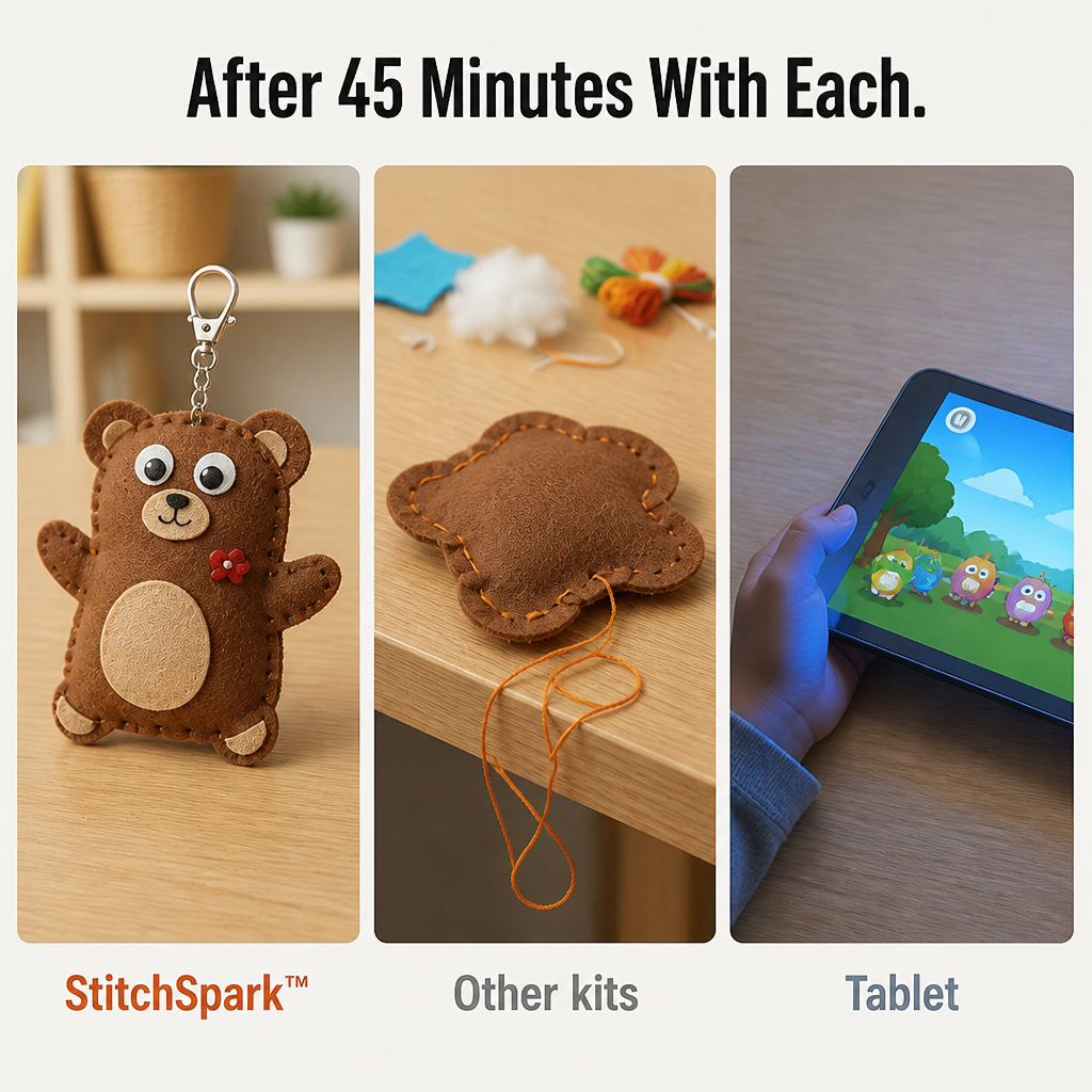 StitchSpark – Sy filtfigurer som stärker fokus, självförtroende och äkta stolthet – Esilora