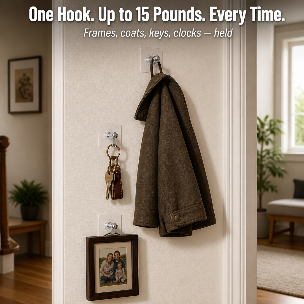 SteelGrip — Hang Heavy Frames Without Drilling a Single Hole in Your Wall - Esilora