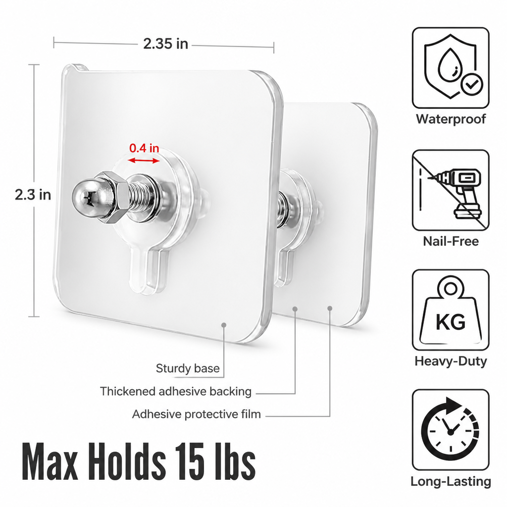 SteelGrip — Hang Heavy Frames Without Drilling a Single Hole in Your Wall - Esilora