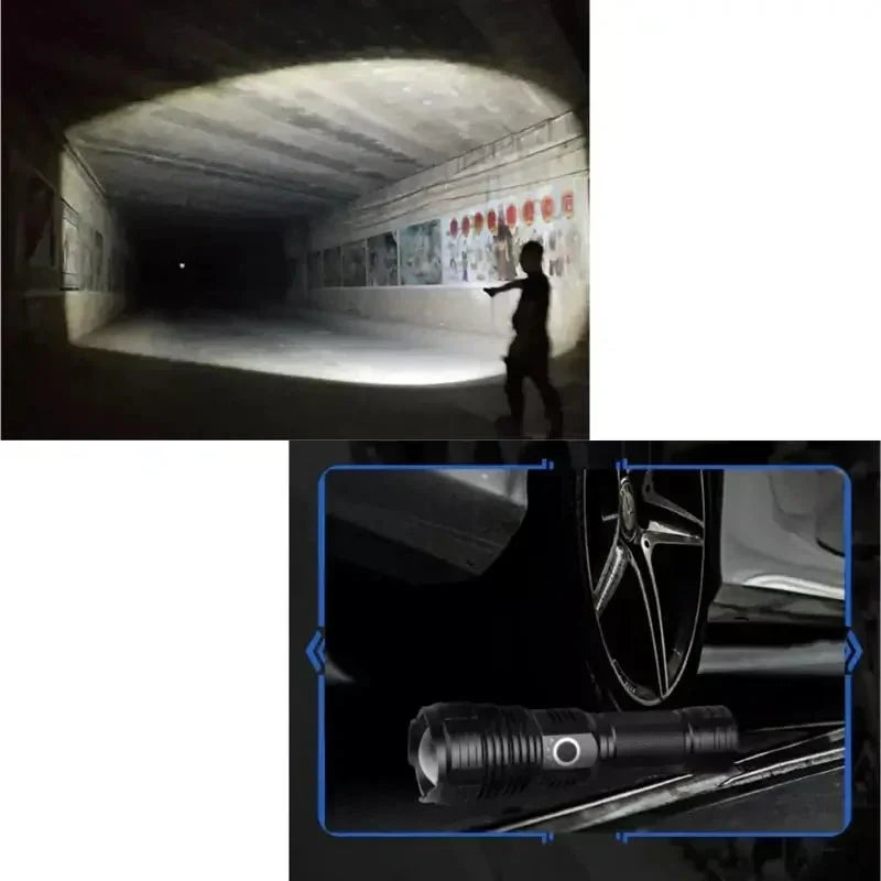 Powerful Tactical Flashlight with LED Technology - Esilora