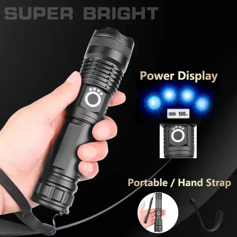 Powerful Tactical Flashlight with LED Technology - Esilora