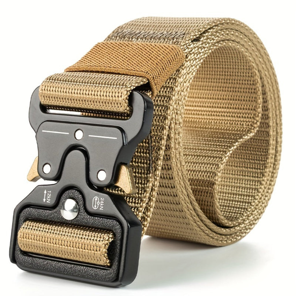 Cintura da escursionismo regolabile Active Adventures — Fascia elastica tattica e fibbia in plastica