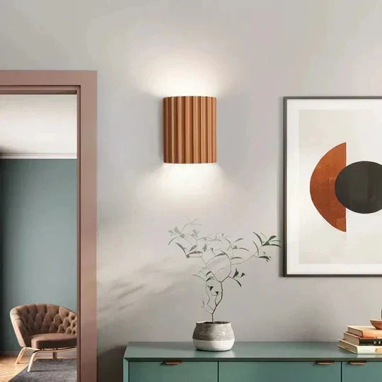 Lampada da parete Artelume ResinGlow – luce LED moderna in resina