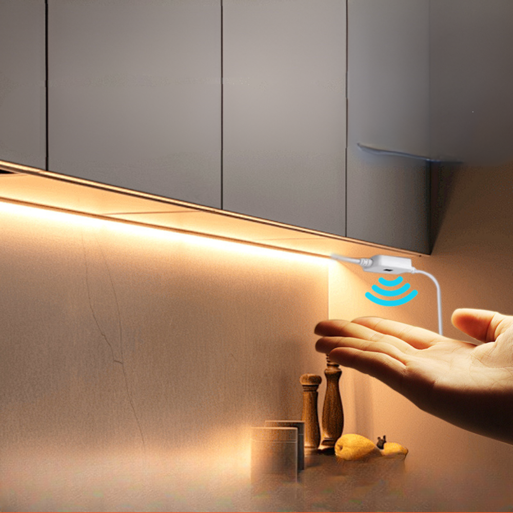 Motion Sensor LED Strip Light — Flexible Auto-On Tape