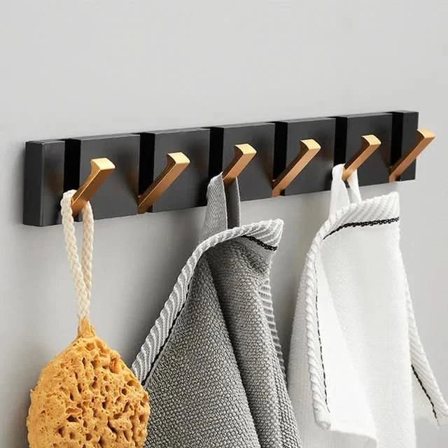 Sleek wall hook with foldable design for modern, space‑saving organization