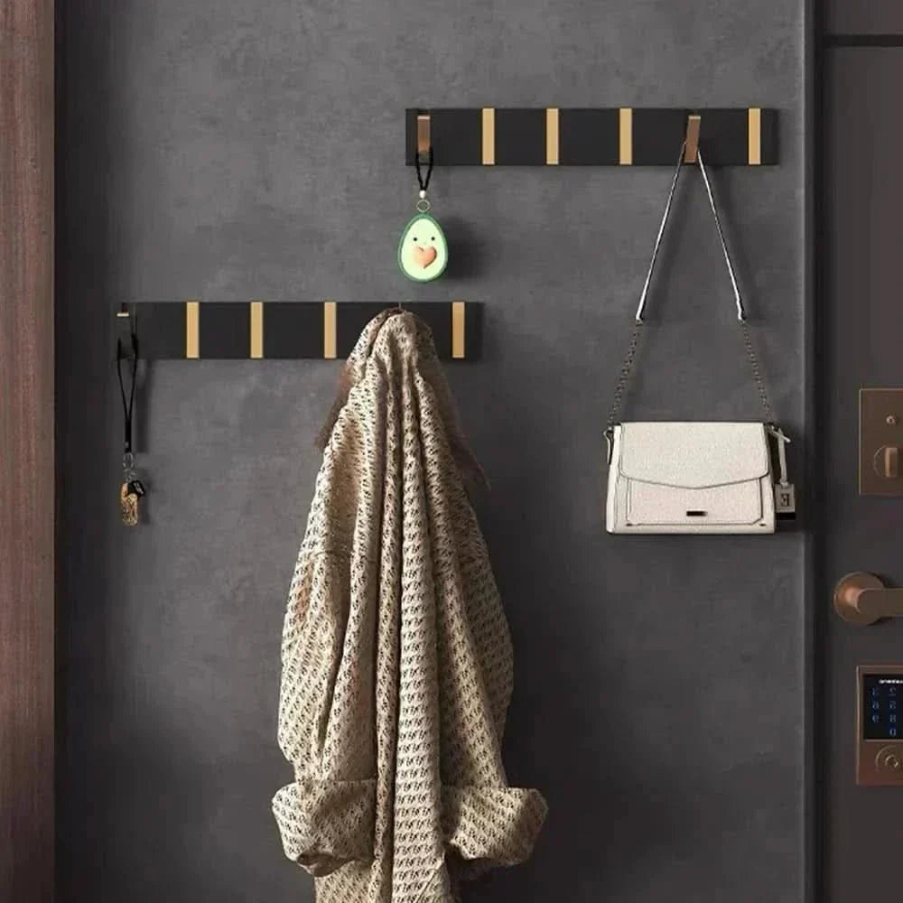 Sleek wall hook with foldable design for modern, space‑saving organization