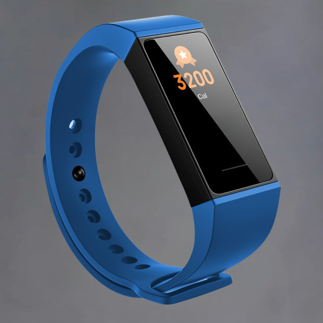 Monitor impermeabil al ritmului cardiac și tensiunii arteriale — brățară smartwatch pentru fitness
