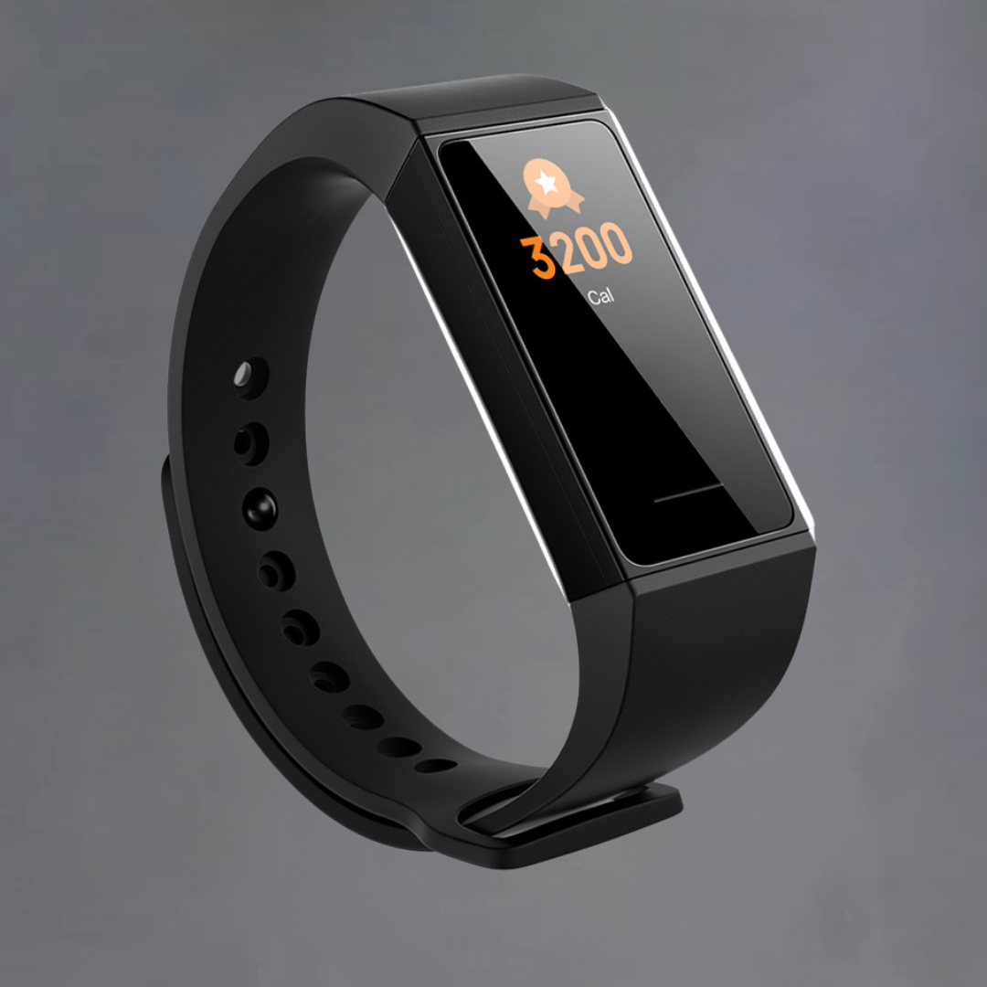 Monitor impermeabil al ritmului cardiac și tensiunii arteriale — brățară smartwatch pentru fitness