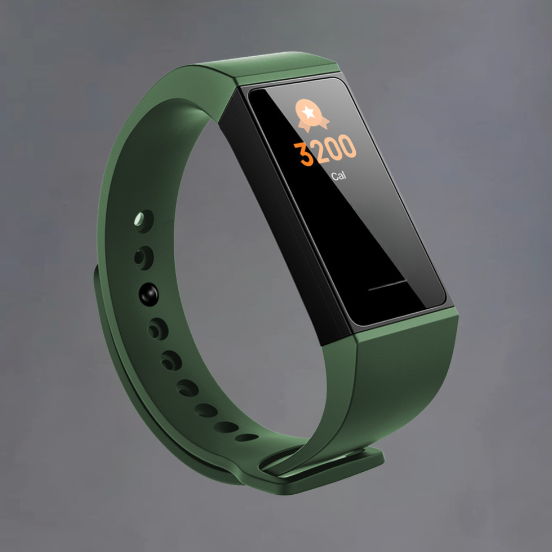 Monitor impermeabil al ritmului cardiac și tensiunii arteriale — brățară smartwatch pentru fitness